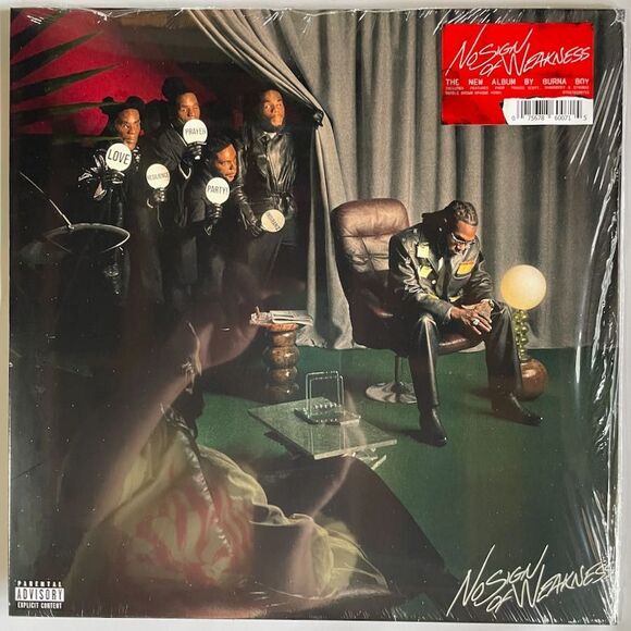 Burna Boy No Sign Of Weakness NEW Marble Brown Opaque Vinyl, LP, Atlantic, 2025 - Picture 1 of 3